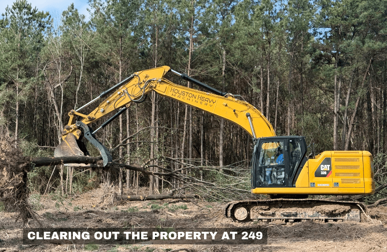 Cleaning out new property