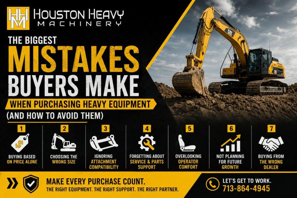 heavy equipment buying guide mistakes to avoid