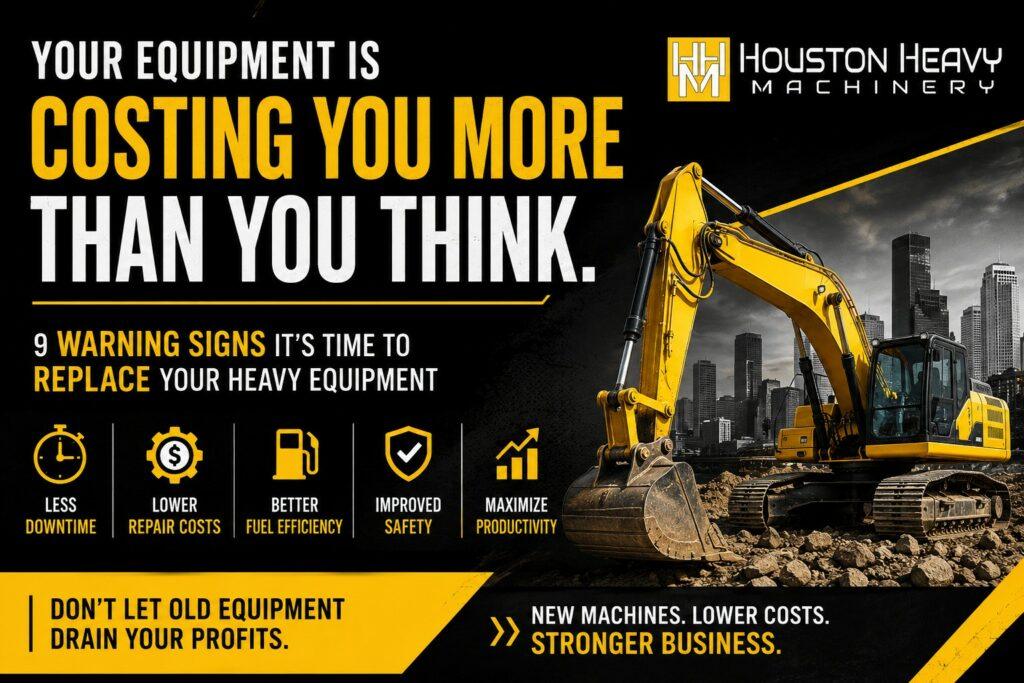 Replace heavy equipment signs