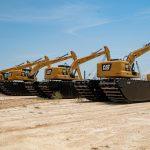 Houston Heavy Machinery, Texas excavator Tomball Woodlands sale caterpillar amphibious excavator