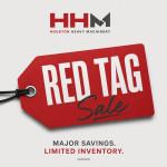 heavy equipment sale, Houston, Texas, Houston, heavy equipment, red tag excavator