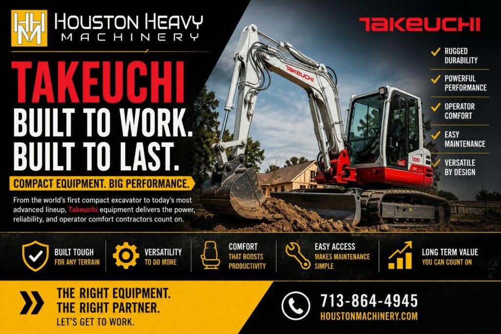 Takeuchi equipment
