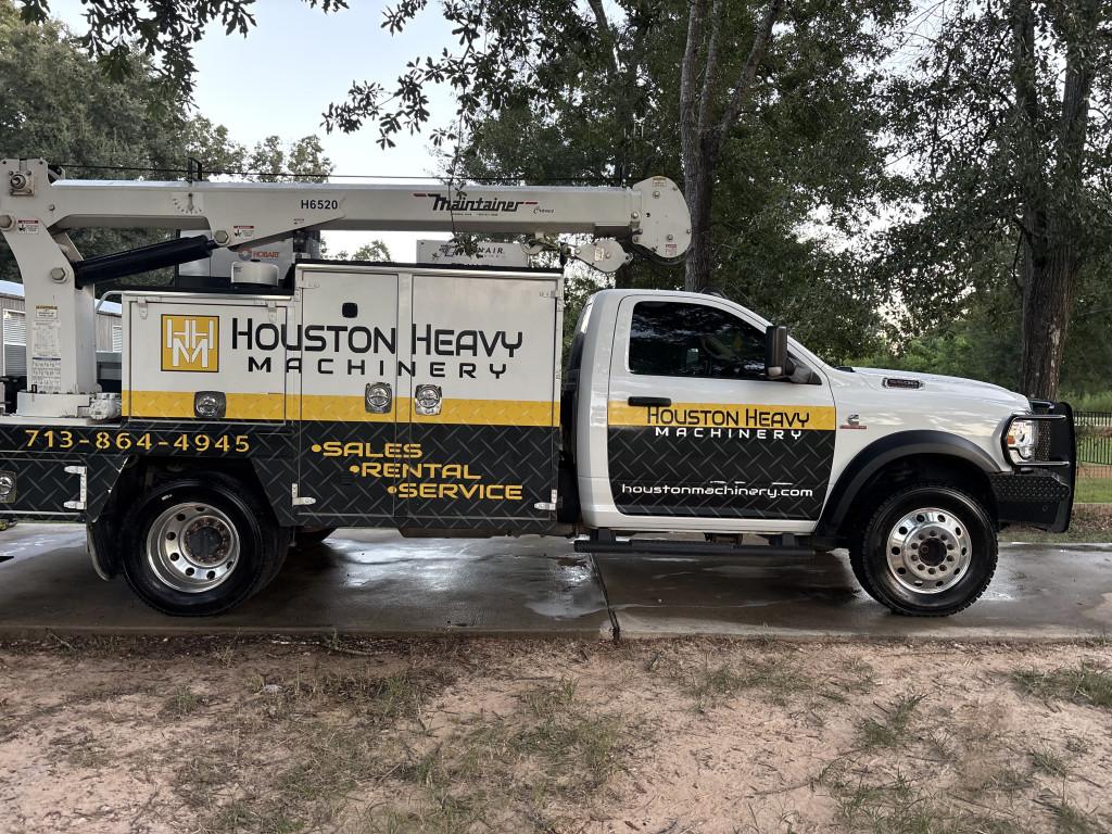 Houston heavy machinery field service equipment trucks tomball Cypress texas